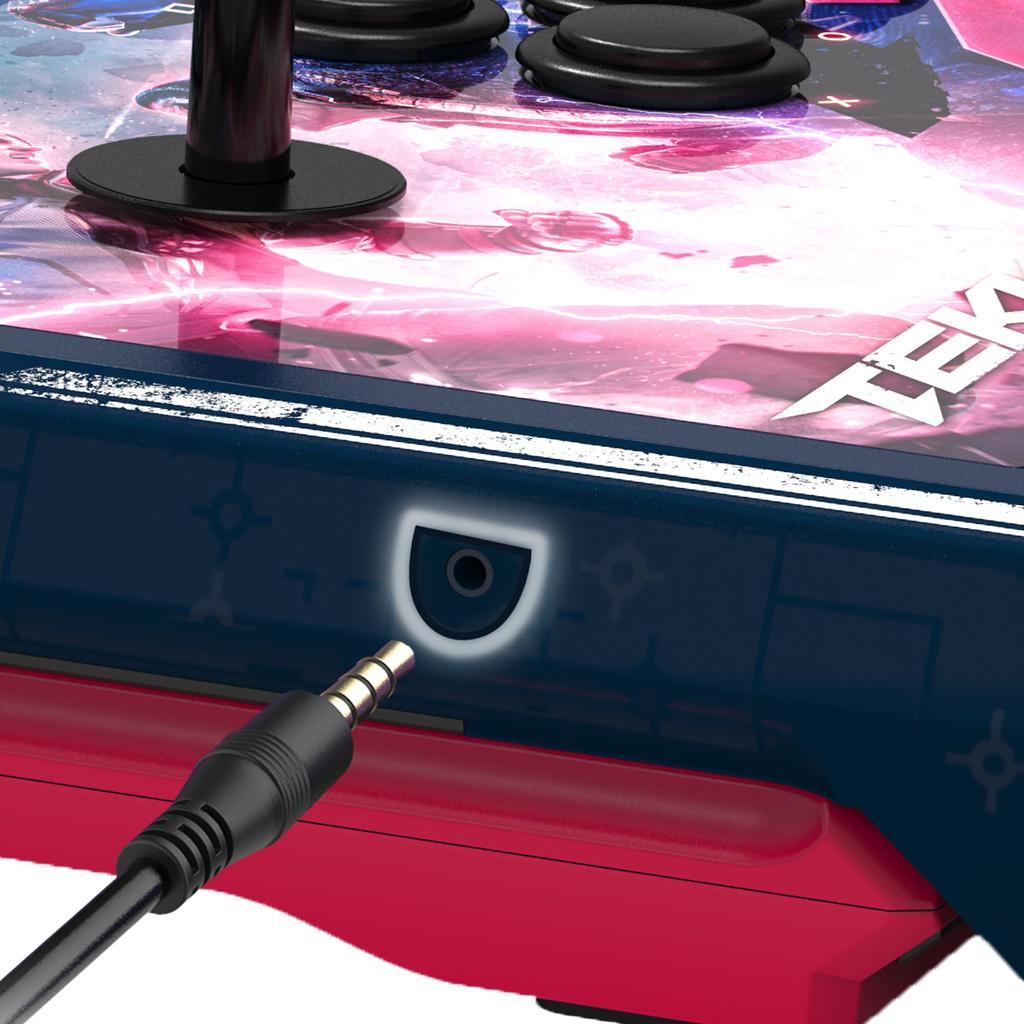 Licensed Fighting Stick for PC with Both PS5 and [SONY Product] TEKKEN™8 PlayStation®5, PlayStation®4, [Compatible PS4]