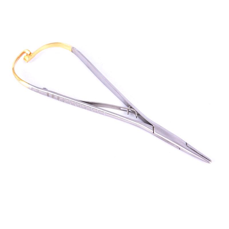 Dental Mathieu Needle Holder Pliers Stainless Steel 14Cm Orthodontic Tweezer