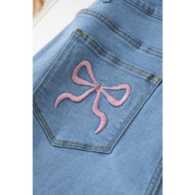 Dimanaf Plus Size Women 2025 Shorts Pants Summer Loose Jeans Short Basic Harem High Waist Pants Elastic Waist