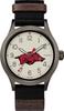Timex Men's College Pride 40mm Watch - Arkansas Razorbacks with Black Fast Lap Strap, Arkansas Razorbacks, Arkansas Razorbacks