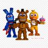 Fnaf World Golden Freddy Jumpscare Five Nights At Freddy's 2 Five Ni Iron-on Transfers For Clothing Tshirt Bag Heat Transfer Stickers Iron On Patches