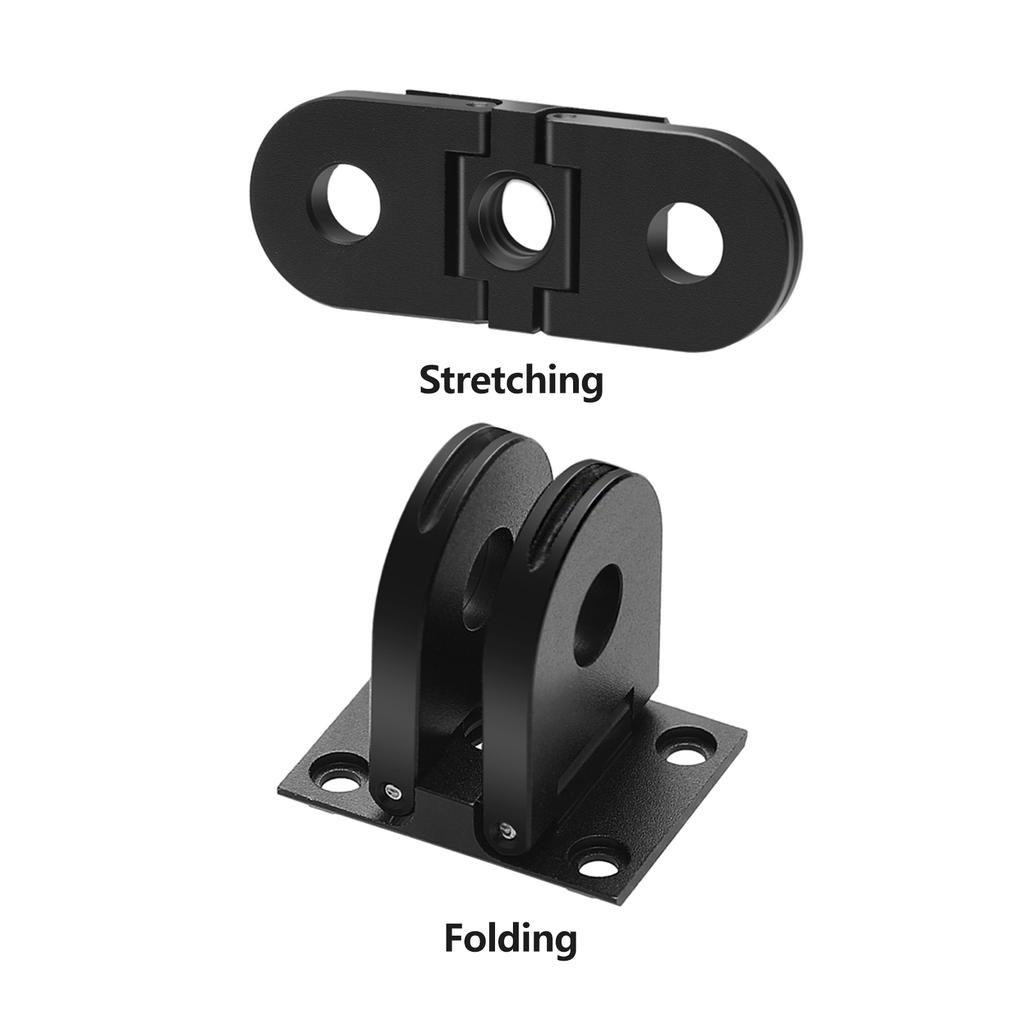 Металлическая сменная база для камеры Складной адаптер-штатив Замена для камер GoPro HERO9 8 Max