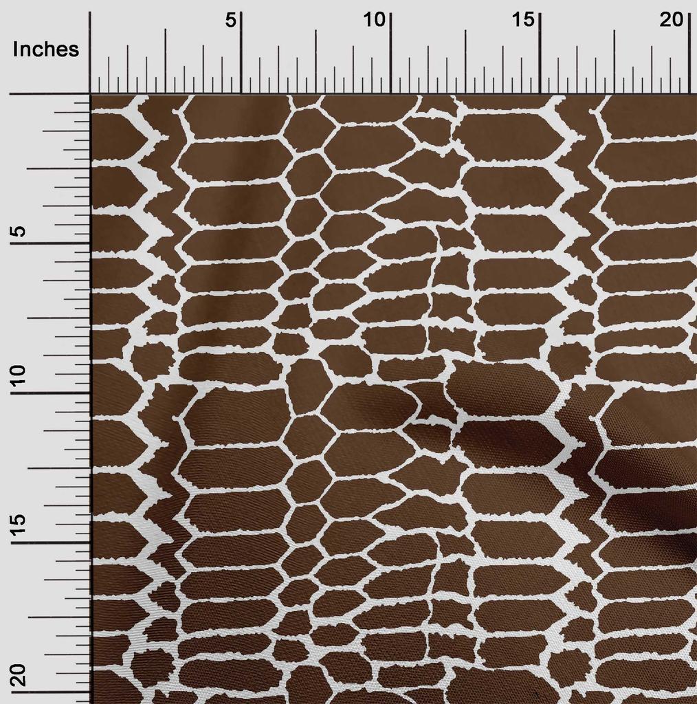 oneOone Ткань Cotton Flex Blush Pink Snake Animal Skin Craft Projects Decor Fabric Printed By The Yard 40 Inch