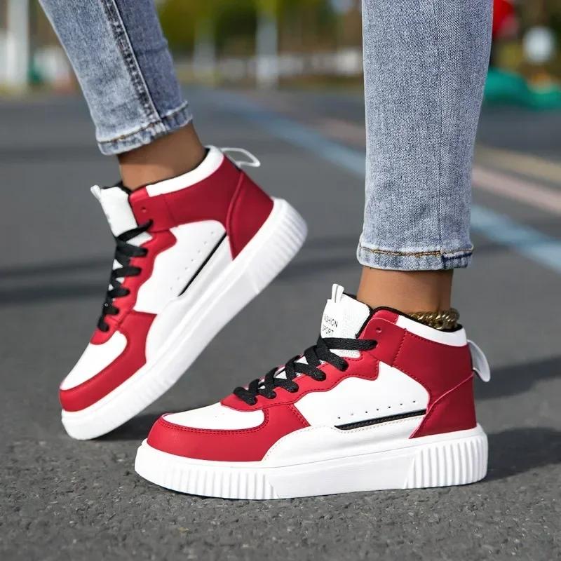 Women Shoes Woman Sports Shoes Comfortable White Sneakers Lace Up Women Casual Walking Shoes Athletic Women's Shoes