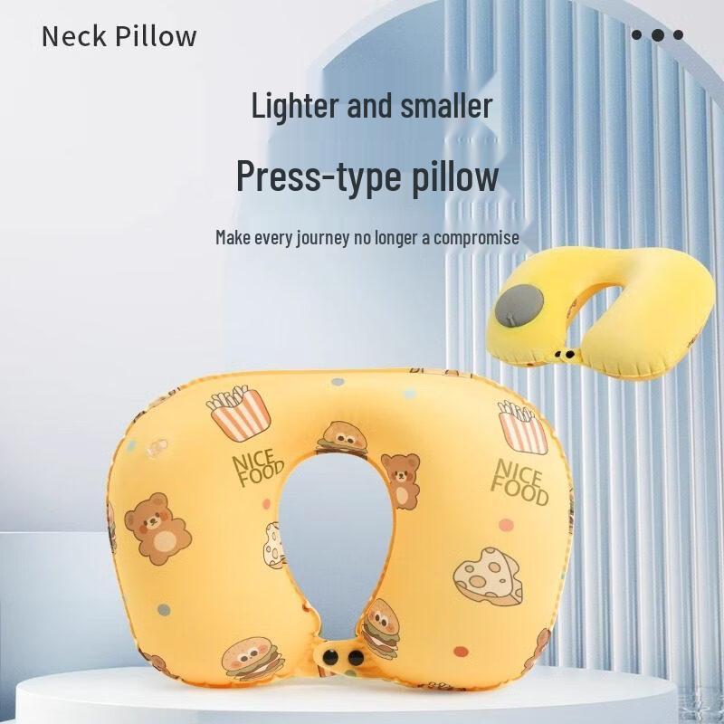 Kashisong Travel Inflatable U-shaped Neck Pillow
