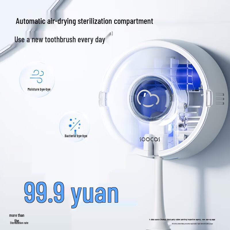 Звуковая электрическая зубная щетка Soocas D5