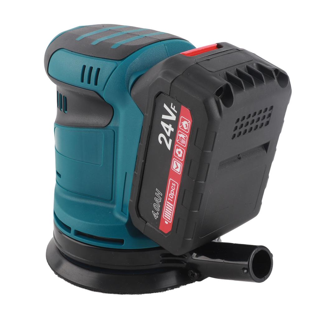 125 мм беспроводная орбитальная шлифовальная машина с аккумуляторной батареей, 3-скоростная шлифовальная машина