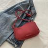 Маленькие милые подмышечные сумки через плечо для женщин, трендовый дизайн, кожаные сумки и кошельки, красная ручная сумка, женская сумка KTY