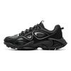 Li Ning Cloud Leopard Светоотражающие Модные Спортивные Нескользящие Амортизирующие Повседневные Кроссовки Средней Высоты Унисекс Повседневная Обувь Черный Серый AZGV069-1