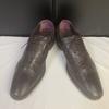 Italian Calf Leather Handmade DAX LABRCA Wingtip Business Shoes Size 43 27.0-27.5cm Brown(USED)