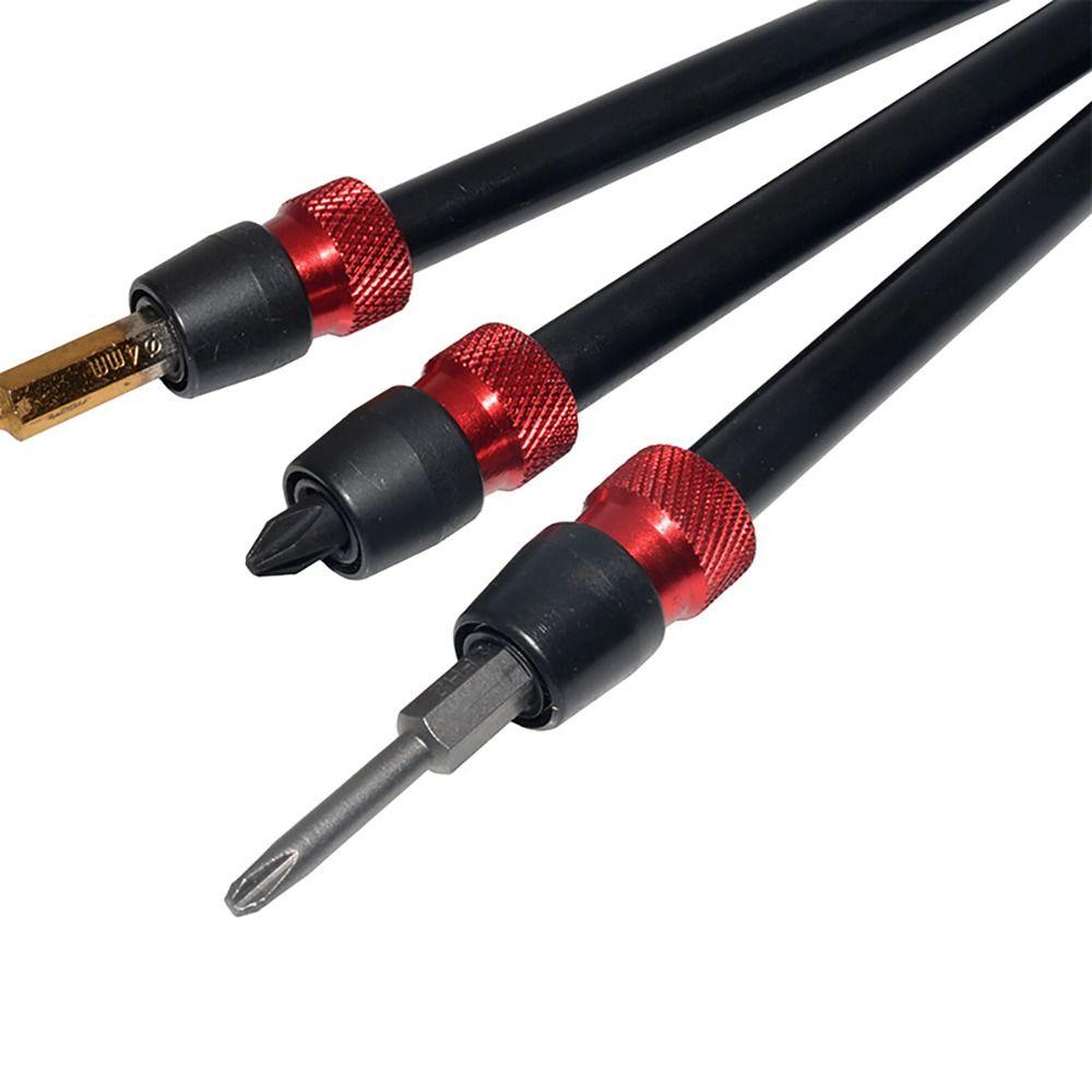 1Pcs 100/150/300mm Self-locking Extension Rod Extended Screwdriver Conversion Head