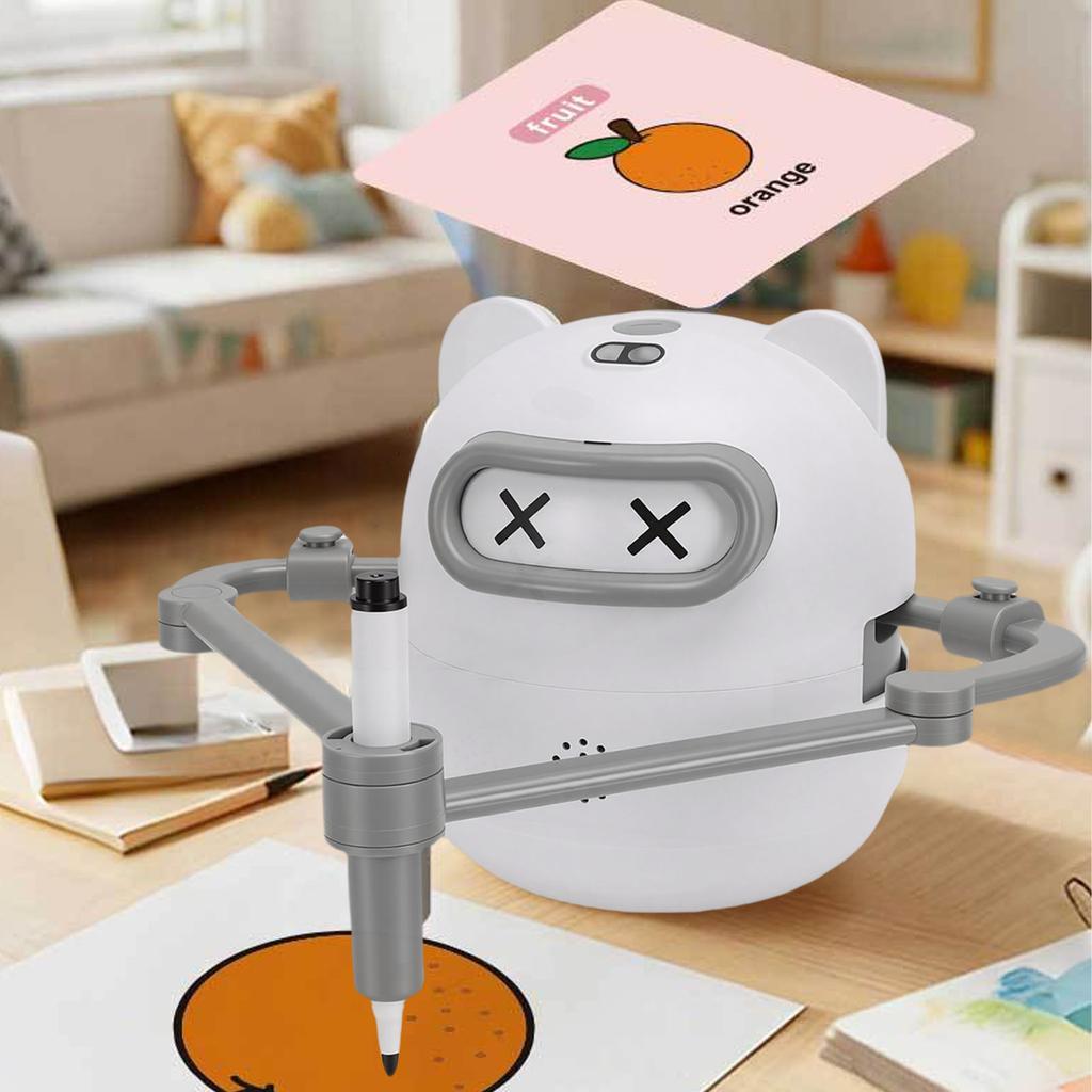 Drawing Robot Toy Smart Camera Recognition Interactive Education Painting Toy for 3-10 Year Olds
