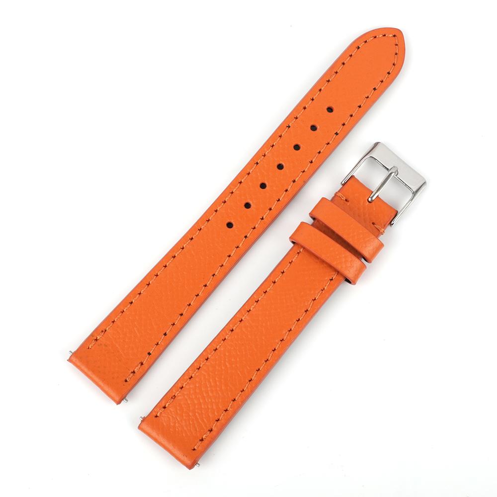 First Layer Calfskin Leather Watchband 18mm 19mm 20mm 22mm Quick Release Watch Band Hand-Made Palm Pattern Wristband Belt