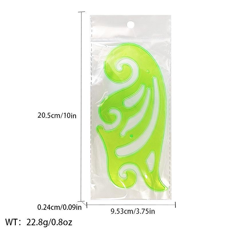 Многофункциональная линейка для создания выкроек одежды: Швейный инструмент для точной резки по кривой