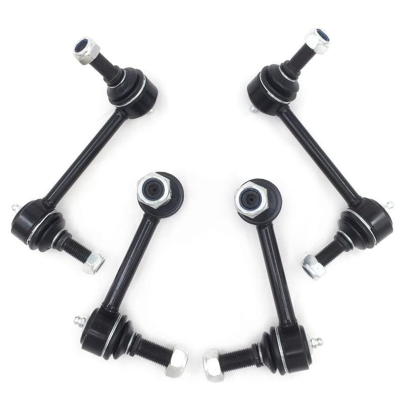 AzbuStag 4Pcs Rear Sway Bar Link for Buick Rainier Saab 9-7X Chevrolet Trailblazer GMC Envoy Isuzu Ascender 2004-2009