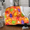 Teletubbies Theme Printed Blanket - Perfect for Couch, Bed, Travel & Outdoor Use | Machine Washable, Cozy & Durable.