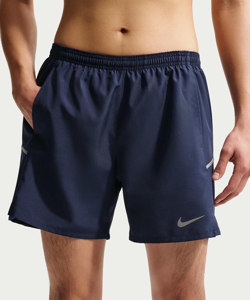 Nike Беговые шорты Miler Dry-Fit 5 дюймов с подкладкой-бриф M - Темно-синий / If2061-410