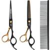 6-дюймовый набор для стрижки волос профессиональный набор парикмахерских ножниц семейные домашние парикмахерские инструменты набор ножниц для самостоятельной укладки волос женские челки тримминг