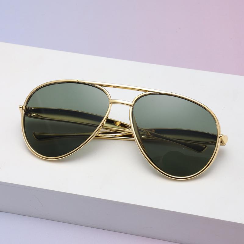 Fashion Toad Glasses Ball Party Glasses Double Beam Pc Large Frame Sunshade Glasses Men Driving Sunglasses Women