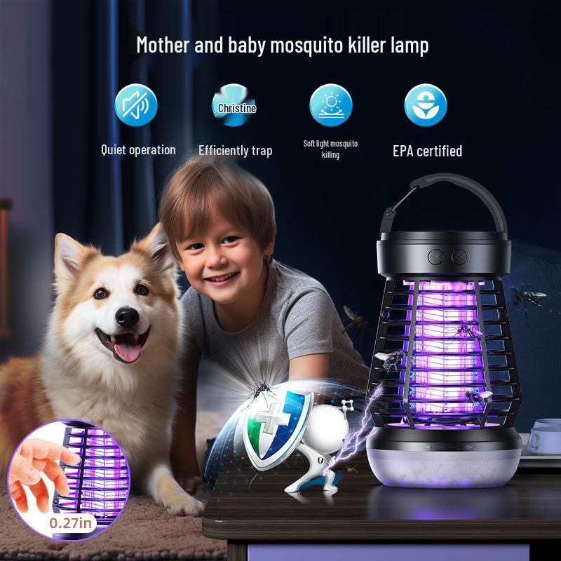 2025 High-Power Outdoor Mosquito Killer Lamp for Camping and Home Use