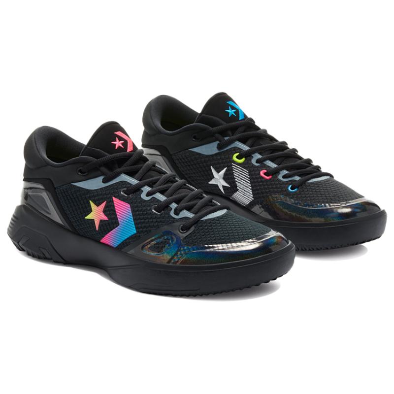 Converse G4 Тканевые низкие практичные баскетбольные кроссовки унисекс черного цвета