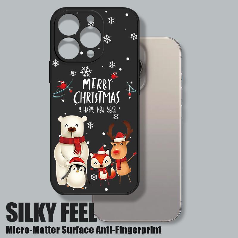 Милый чехол из ТПУ мягкого силикона с узором снежного поля для iPhone 17 Pro Max 16E 16 15 14 13 Pro Max 12 Pro 11 противоударный со шнурком чехол для телефона fundas