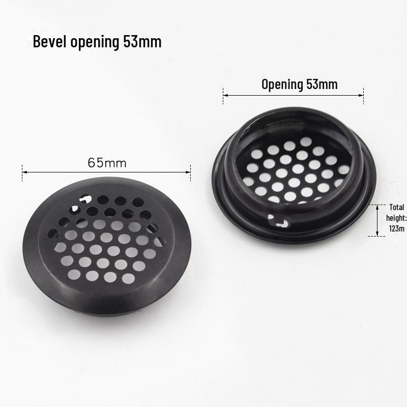 Sukop утолщенная круглая вентиляционная крышка из нержавеющей стали для гардероба и обувных шкафов