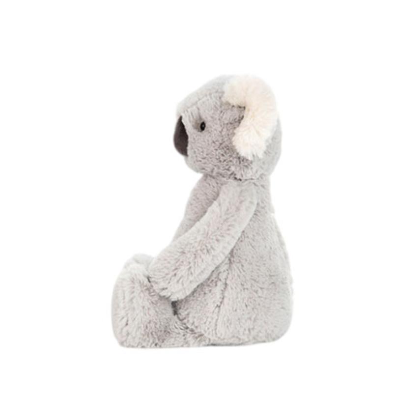 Jellycat Животные джунглей Застенчивая коала Успокаивающая серая кукла Плюшевая кукла 18см/31см высота
