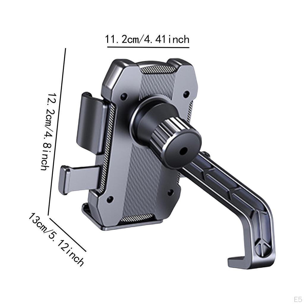 Аксессуары для крепления телефона на мотоцикл, регулируемый угол, противоударный, для электромотоцикла, простой в использовании, быстрый