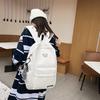 Backpack Women's Large Capacity Korean Version Harajuku High School Student Backpack Japanese Simple Ins Wind Junior High School Student School Bag