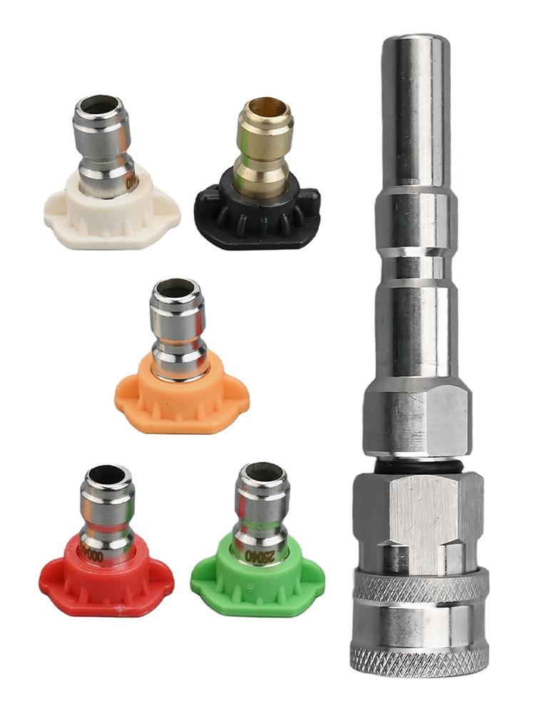 Efficient Stainless Steel High Pressure Washer Adapter 14IN for Nilfisk KEW