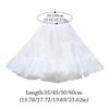 Белый подъюбник без обруча Подъюбники для бального платья Модные аксессуары для платья с цветами
