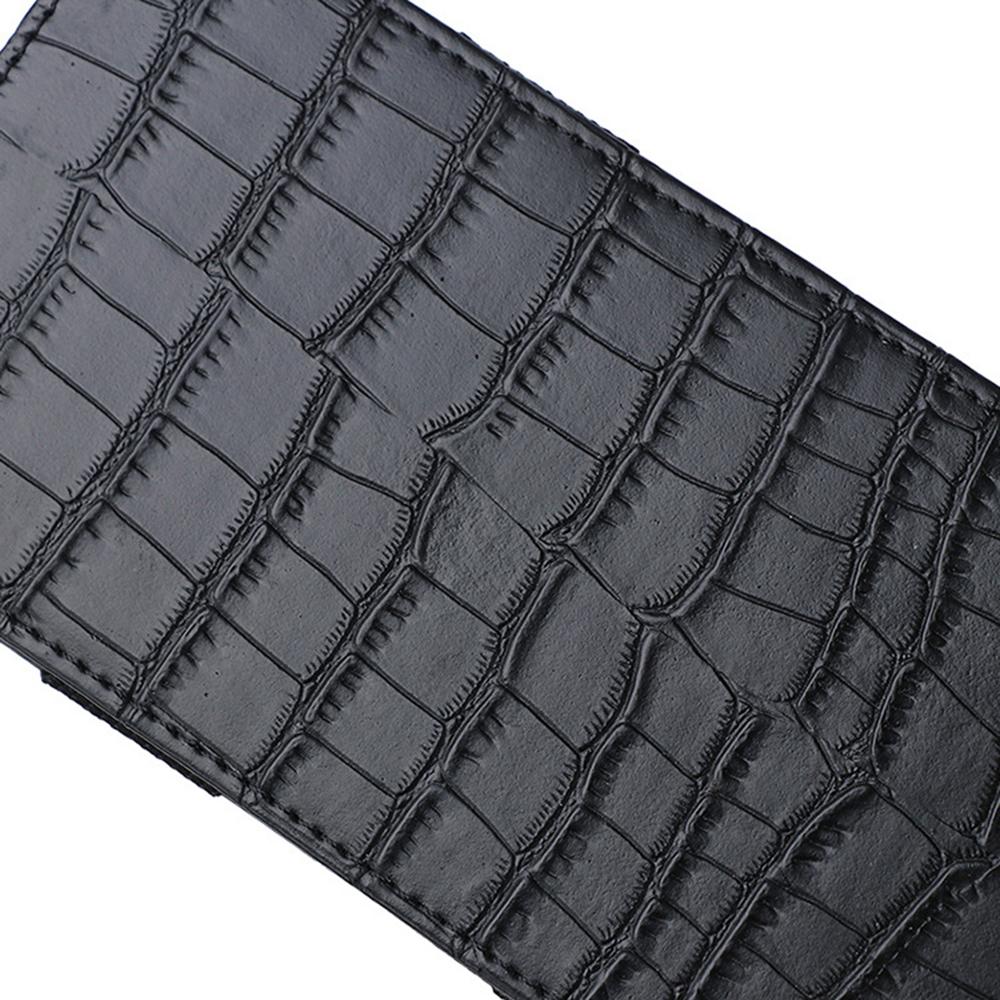 Кошелек из искусственной кожи с крокодиловым узором Id Bank, держатель для кредитных карт, защитный чехол, портативный дорожный мужской органайзер для банкнот, обложка для паспорта