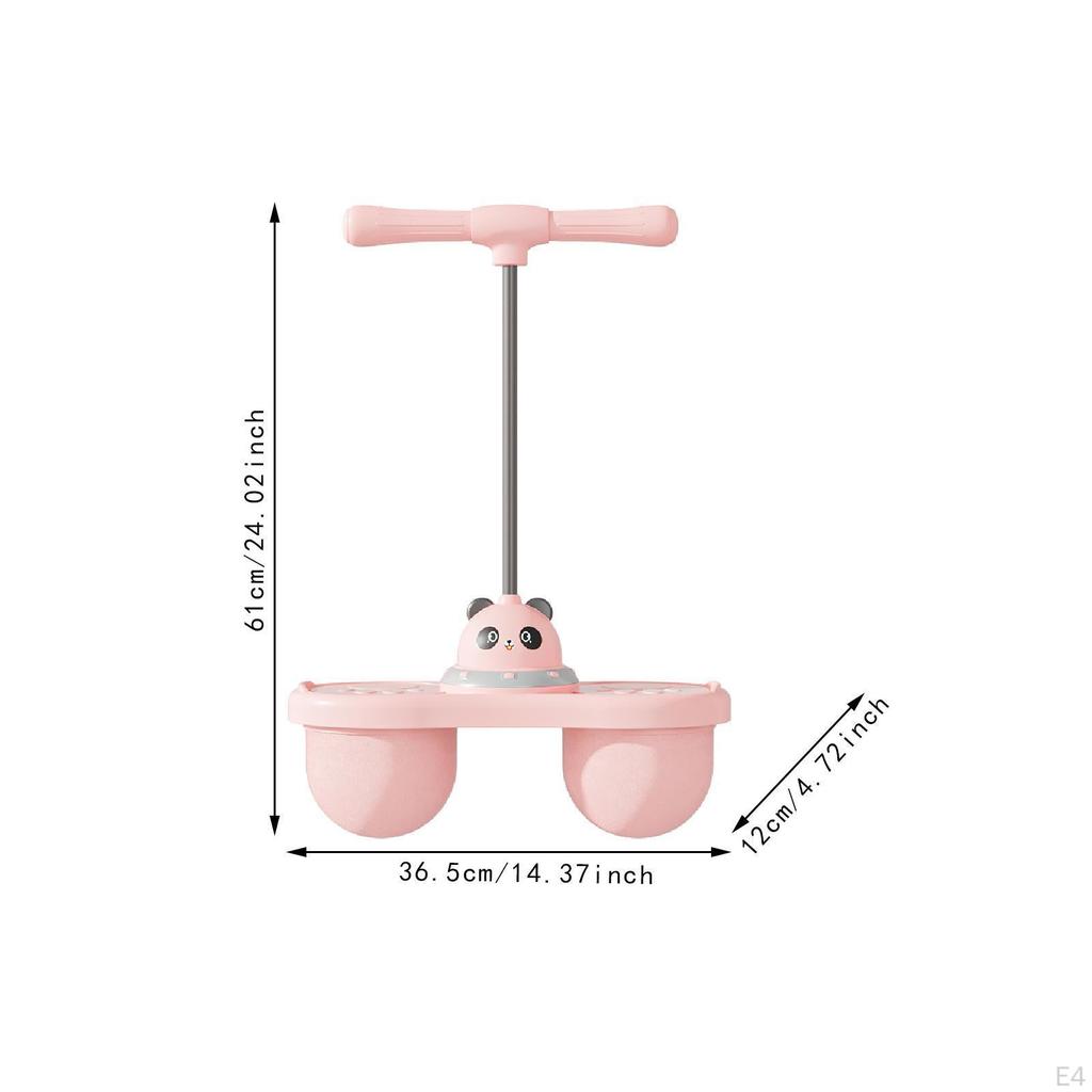 Мяч-пого с ручкой, прыгающий детский прыжковый снаряд, детская доска для упражнений