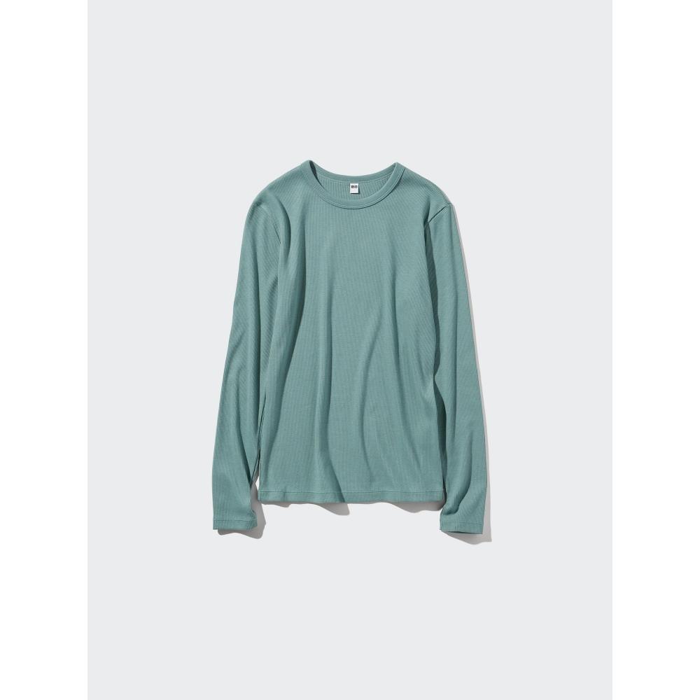 Uniqlo Футболка с круглым вырезом Japan SofT Rib