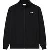 Li Ning Loose Fit Casual Stand Collar Jacket Men Jacket Black YWDT489-1