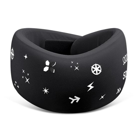 Фиксатор для шеи с эффектом памяти, боль в шее, позвоночник, облегчение давления, регулируемый шейный бандаж, портативный для мужчин