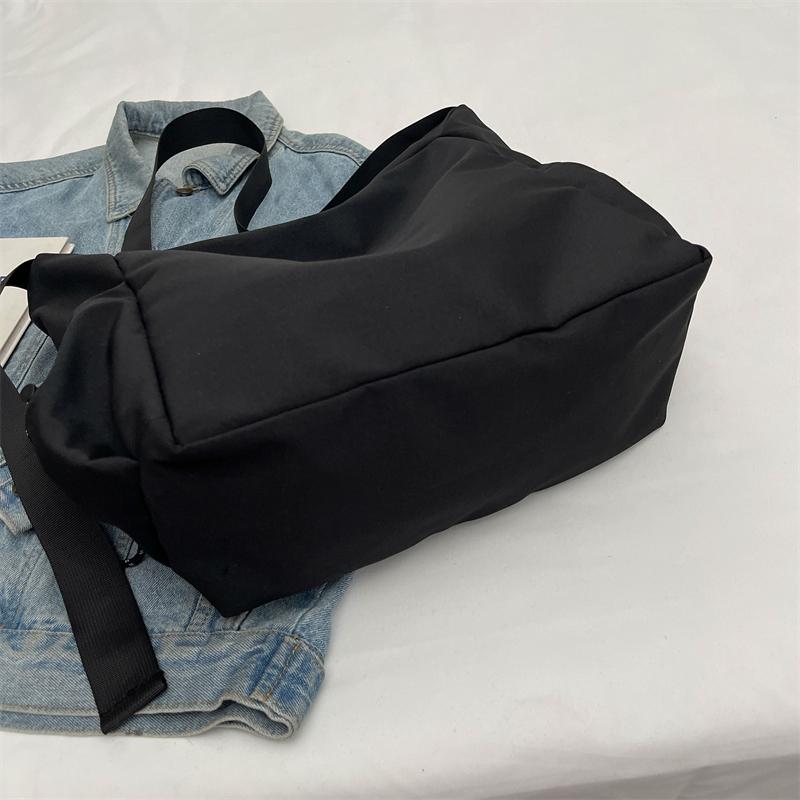 Сплошная цветная сумка через плечо большой емкости, женская сумка через плечо, мужская холщовая сумка