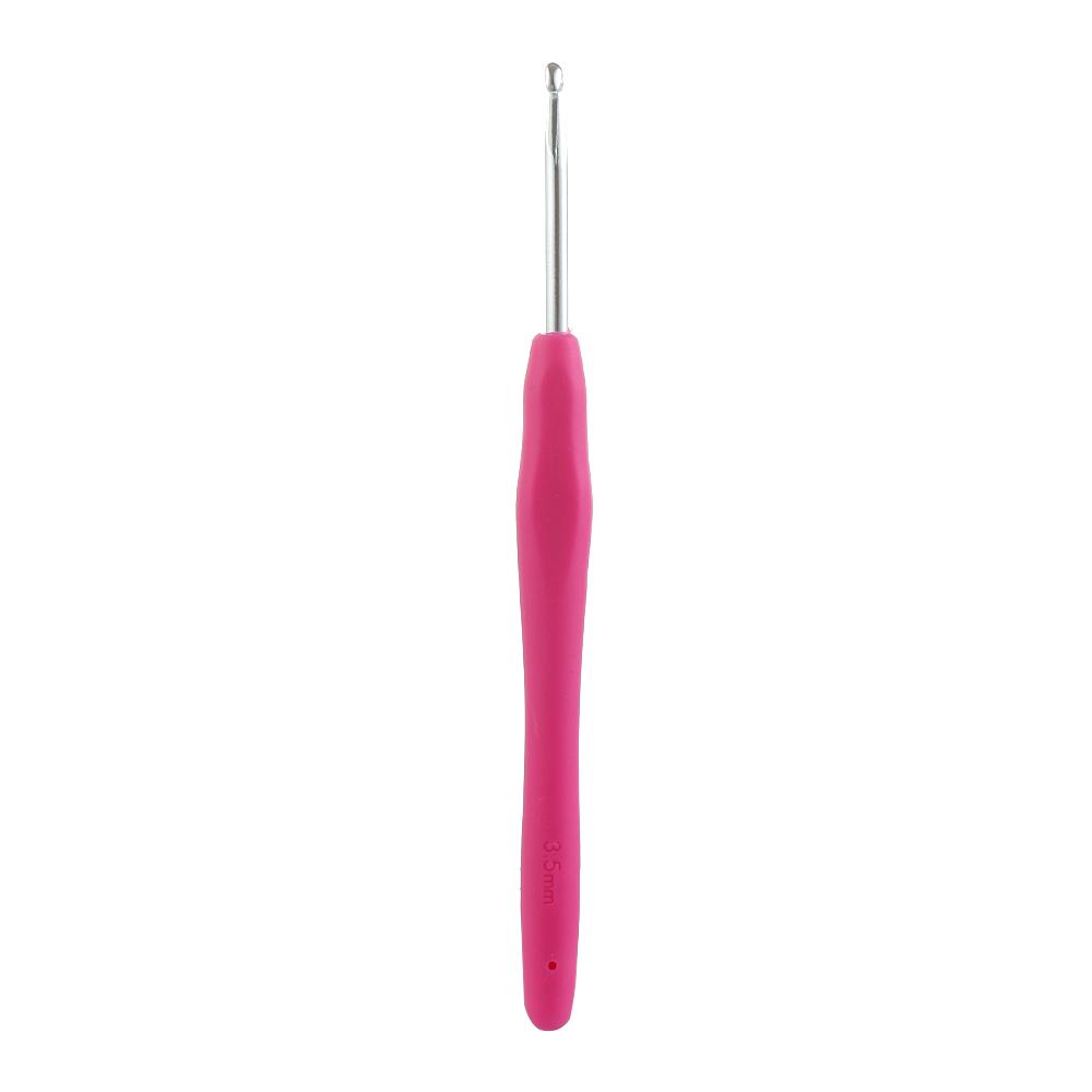 2.0-10mm Multicolor Craft Tools Ergonomic Handle Weave Yarn Knitting Needles Crochet Hook Aluminum