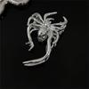 Hollow Large Shark Clip Y2K Metal Hair Claw Simple Spider Hair Claw  Ladies