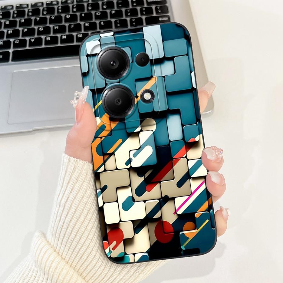 Для Xiaomi Redmi Note 13 4G Чехол Note13 Pro Милый Модный Конфетный Расписной Чехол Мягкий ТПУ Чехол для Телефона Для Redmi Note 13 Pro Plus Сумки