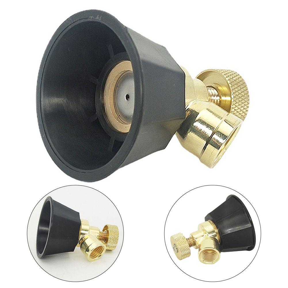 Черное распылительное сопло, регулируемое 5,1x4,6 см