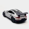 Майсто 1:64 Иконки Скорости Porsche 911 GT2 RS Металлическая Модель Автомобиля с Открывающимися Дверями, Серебристый