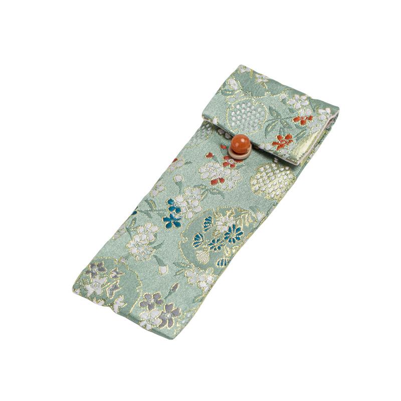 Цветной парчовый мешочек для благовоний в китайском стиле, мешочек для хранения инструментов и аксессуаров для курильницы