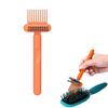 2 In 1 Comb Cleaning Brush Hair Brush Cleaner Tool Hair Brush Remover Rake Hair Brush Cleaning Tool