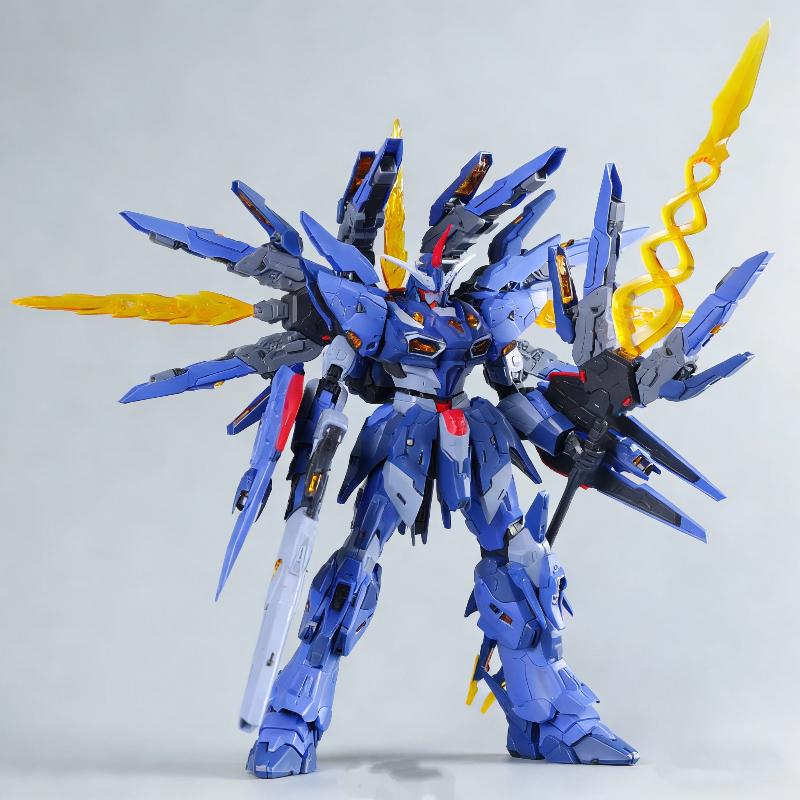 ZAOWORKSHOP 1/100 Защитный Святой Доспех Пластиковый Модельный Набор Собери Меха Игрушка Робот Фигурка Действия С Подставкой Домашний Декор Подарки Мальчику