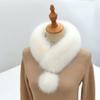 Winter Scarf for Women, Warm Fur Collar, Thick Fur Scarf, Imitation Fox Fur, High-end Temperament Scarf
