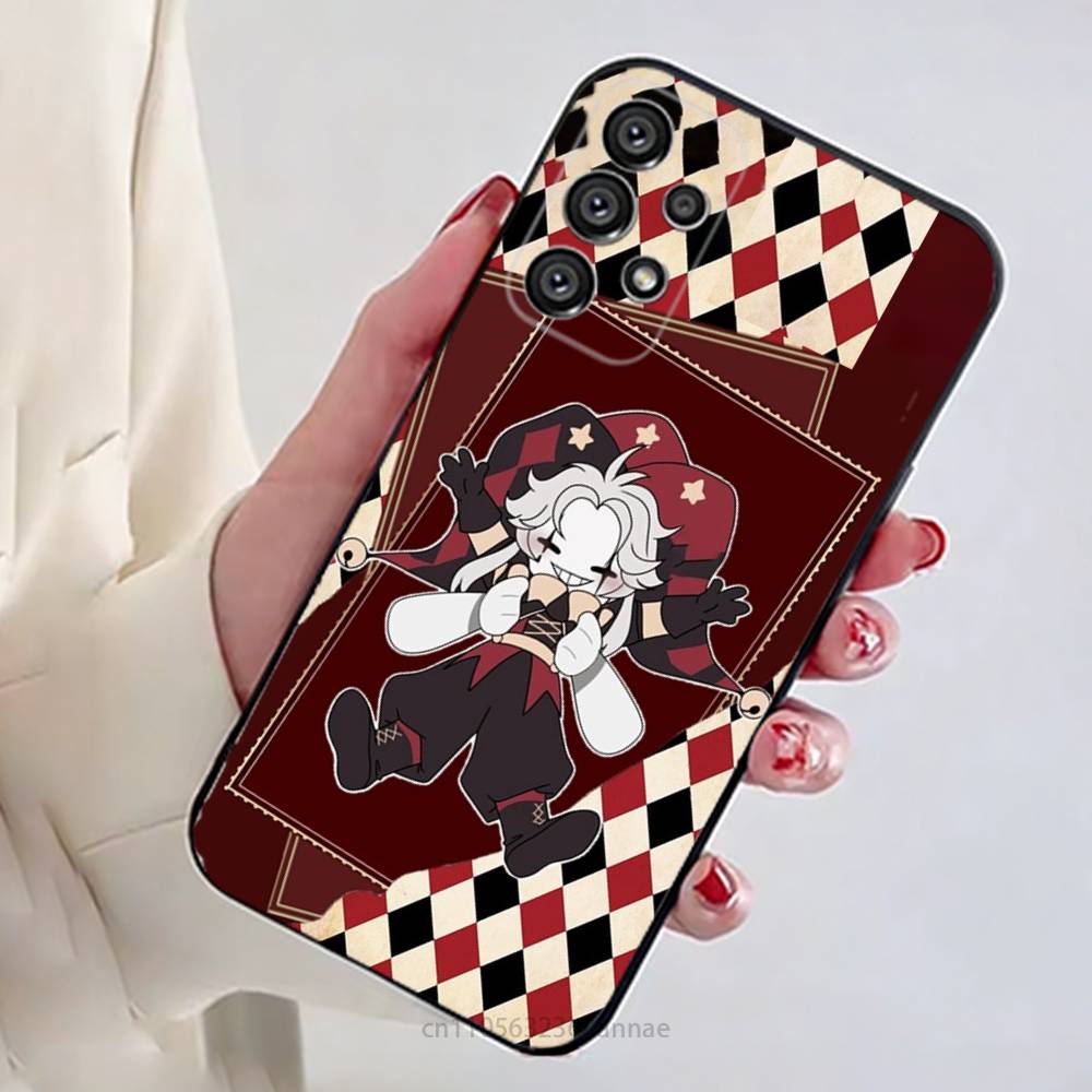 Чехол для телефона F-Freaks Circus Pierrot для Samsung Galaxy A73,23,53,33,14,24,13,72,22,52,32,54,A34 Мягкий чехол