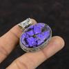 Copper Charoite Pendant Designer Pendant Gemstone Jewelry 925 Sterling Silver Pendant Vintage Pendant Gift For Women Handmade Decent Jewelry