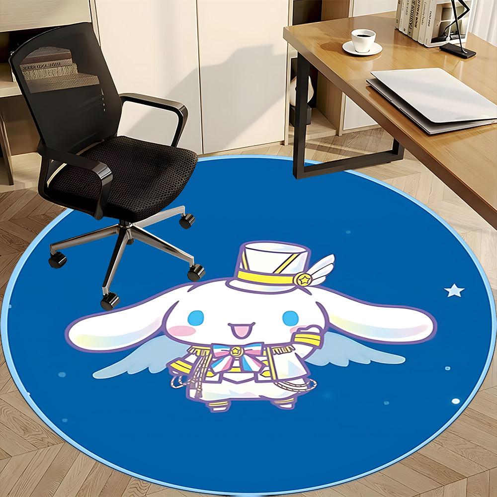 1 шт. Коврик-стул Cinnamoroll для офиса, Нескользящий, Мягкий и прочный офисный ковер для декора интерьера